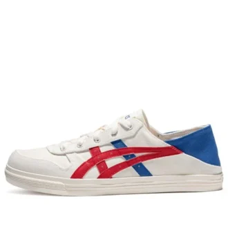 Aaron Slip-On «White Red Blue»