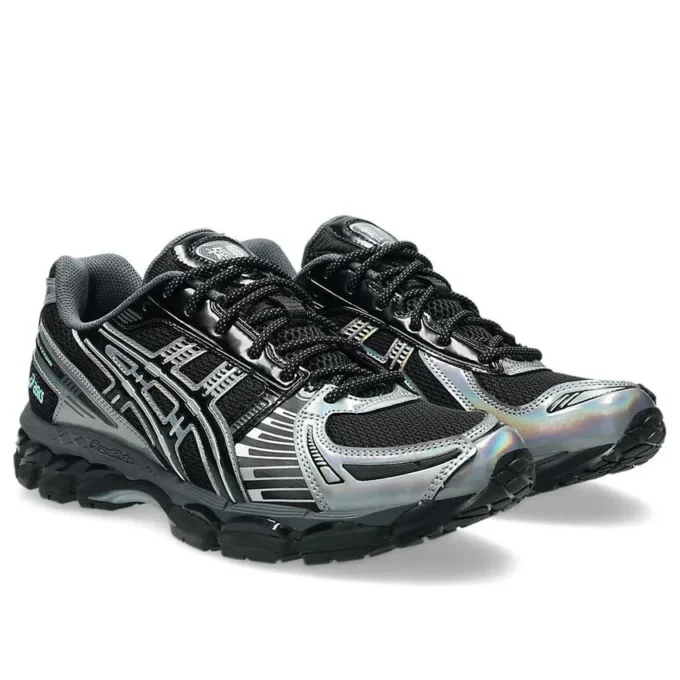 Asics Gel-Kayano 12.1 «Holiday Pack – Negro/Plata Pura»