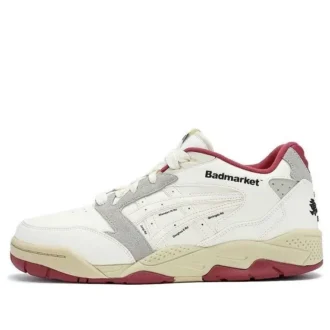Asics x Badmarket GEL-FUSE «Blanco Gris Rojo»