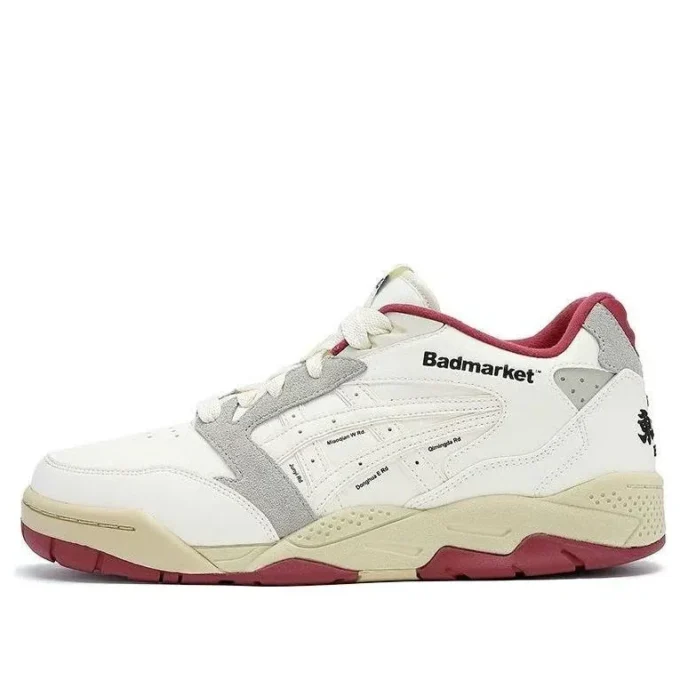 Asics x Badmarket GEL-FUSE «Blanco Gris Rojo»