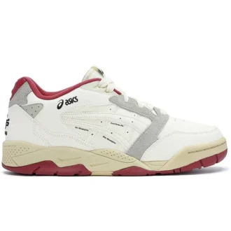 Asics x Badmarket GEL-FUSE «Blanco Gris Rojo»