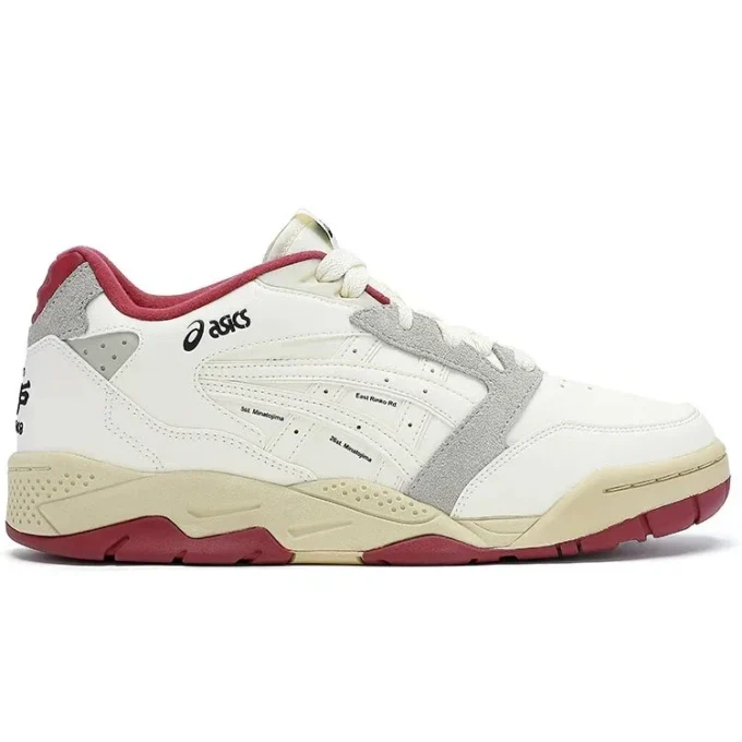 Asics x Badmarket GEL-FUSE «Blanco Gris Rojo»