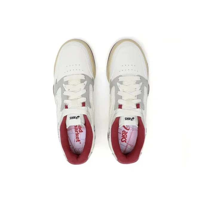 Asics x Badmarket GEL-FUSE «Blanco Gris Rojo»