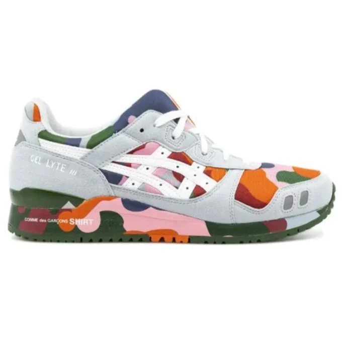 Asics x COMME des GARCONS SHIRT Gel-Lyte 3 «Colorful Camo»