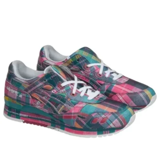 Asics x COMME des GARCONS SHIRT Gel-Lyte III «07 Remastered» «Pink Plaid»