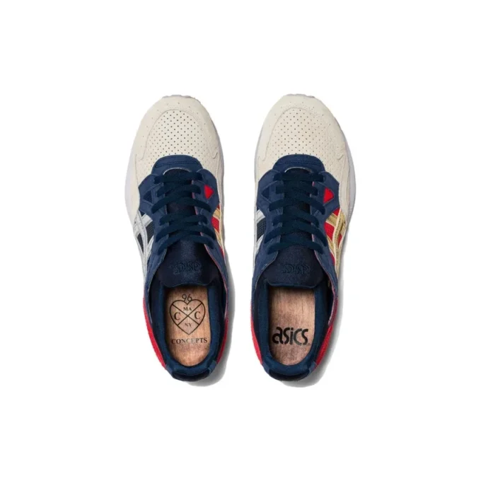 Asics x CONCEPTS Gel-Lyte V Libertea «Navy Red»