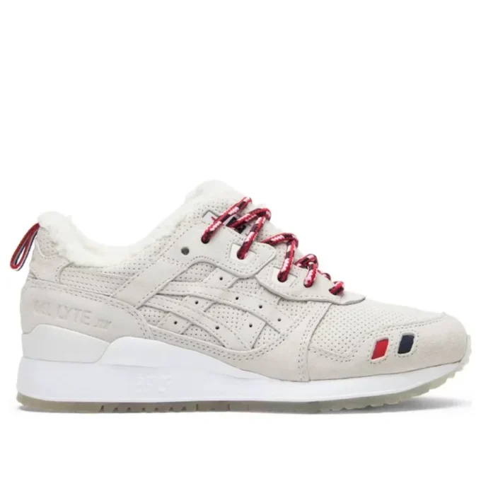 Asics x Kith x Moncler Gel-Lyte 3 «Blanco Crema»