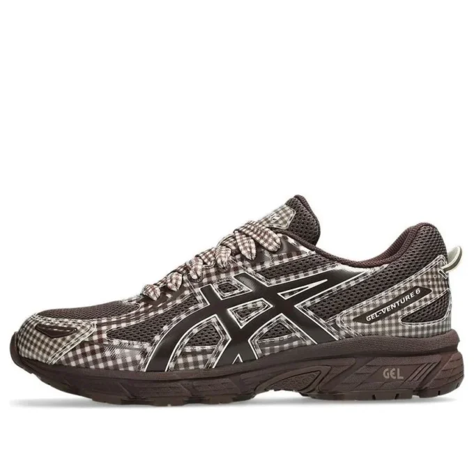 Asics x Story mfg. Gel-Venture 6 «Reddish Brown Gingham»