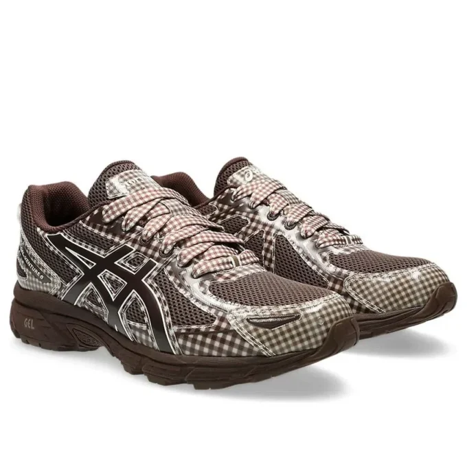Asics x Story mfg. Gel-Venture 6 «Reddish Brown Gingham»