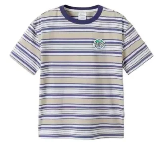 Camiseta a rayas «Beige Blue»