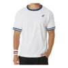 Camiseta clásica de manga corta «White Blue»
