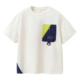 Camiseta con bolsillo con logotipo «White»