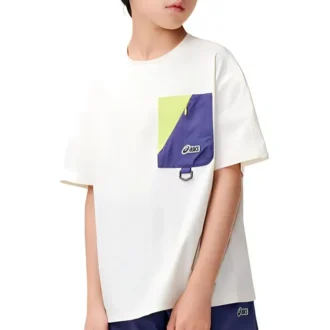 Camiseta con bolsillo con logotipo «White»