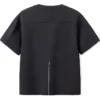 Camiseta con bolsillo con parche del logotipo «Negro»