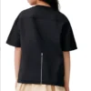 Camiseta con bolsillo con parche del logotipo «Negro»