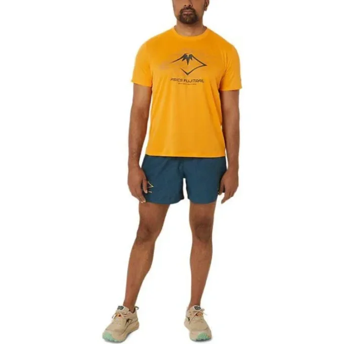 Camiseta con el logotipo de Fujitrail «Amarillo»
