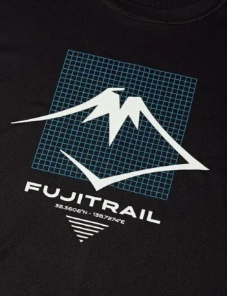 Camiseta con el logotipo de Fujitrail «Negro»