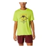 Camiseta con el logotipo de Fujitrail «Neon Lime»