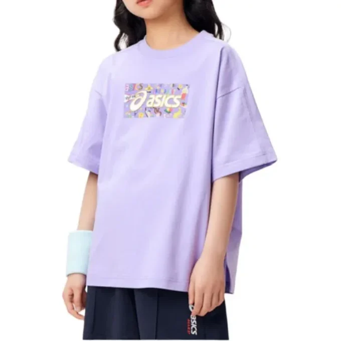 Camiseta con estampado de logotipo «Purple»