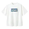 Camiseta con estampado de logotipo «White Blue»