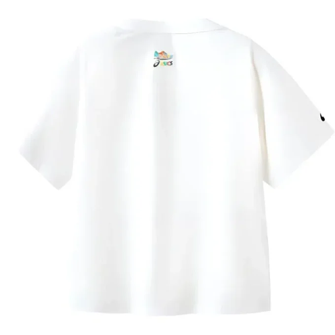 Camiseta con estampado de logotipo «White Blue»