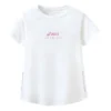 Camiseta con logotipo «Blanco Rosa Gris»