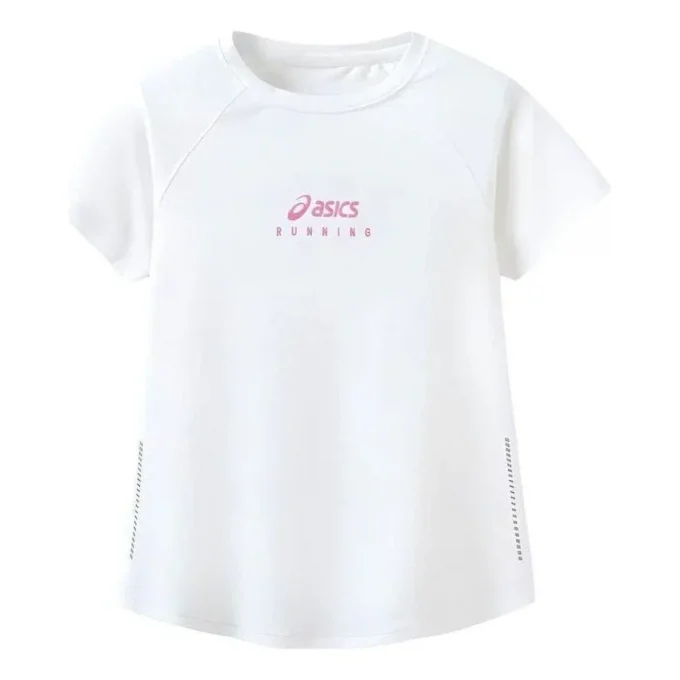 Camiseta con logotipo «Blanco Rosa Gris»