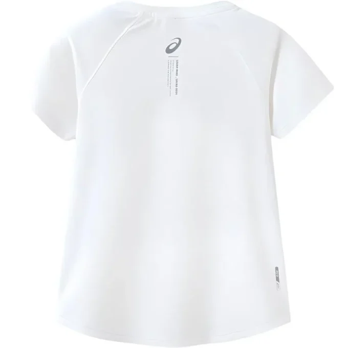 Camiseta con logotipo «Blanco Rosa Gris»