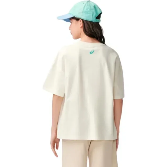 Camiseta con logotipo Earth Theme «Blanco»
