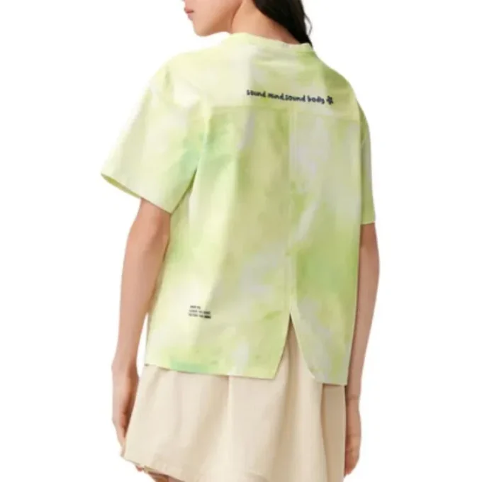 Camiseta con logotipo «Green»