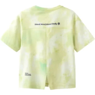Camiseta con logotipo «Green Yellow White»