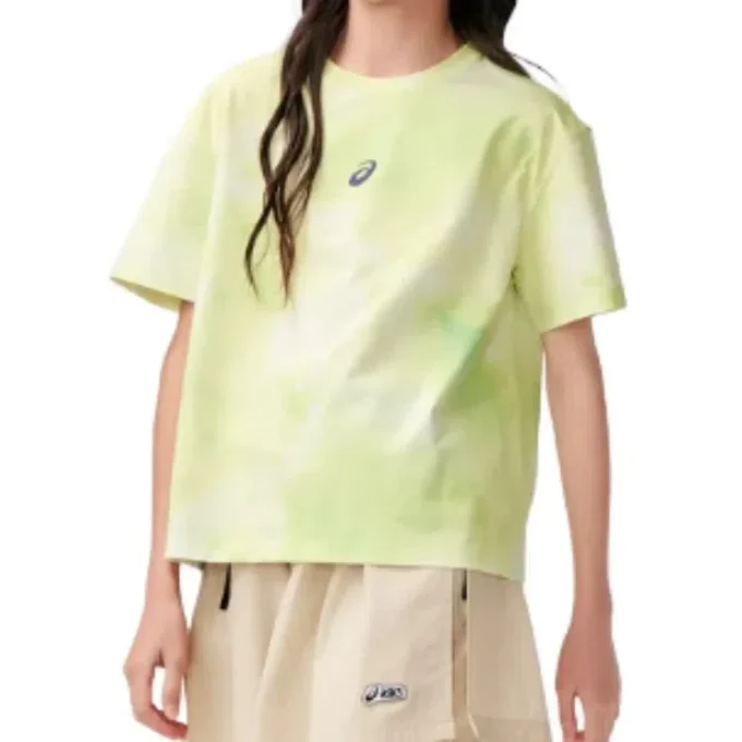 Camiseta con logotipo «Green Yellow White»