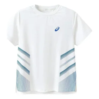 Camiseta con logotipo «White Blue»