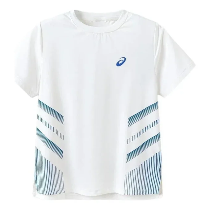 Camiseta con logotipo «White Blue»