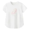 Camiseta con logotipo «White Pink»