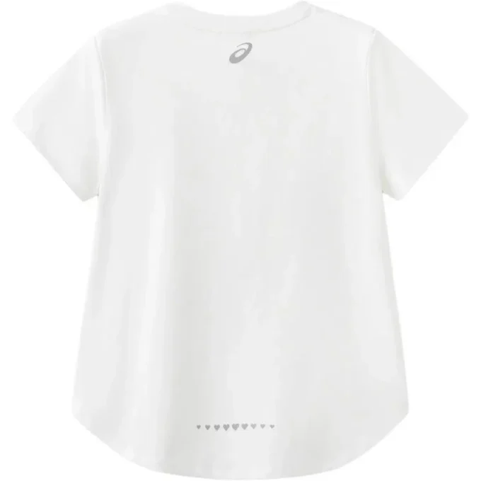 Camiseta con logotipo «White Pink»