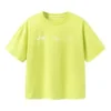Camiseta con múltiples logotipos «Yellow White»
