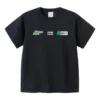 Camiseta con varios logotipos «Negro»