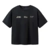Camiseta con varios logotipos «Negro»