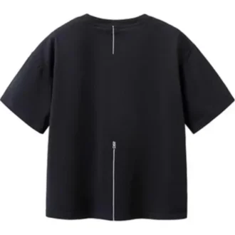 Camiseta con varios logotipos «Negro»