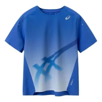 Camiseta de atletismo «Azul Blanco»