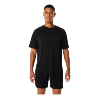 Camiseta de manga corta Actibreeze Jacquard «Negro»