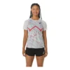 Camiseta de manga corta CJ-Line Light «Lacier Grey Electric Red»