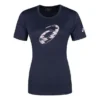 Camiseta de manga corta con gráfico en espiral Tallas asiáticas «Midnight»
