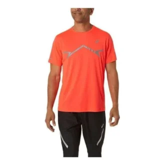 Camiseta de manga corta con logo Lite-Show «Naranja»