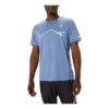 Camiseta de manga corta con logo Lite-Show «Sky Blue»