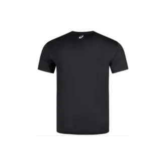 Camiseta de manga corta con logotipo en espiral «Negro»