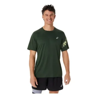 Camiseta de manga corta Icon «Rain Forest Glow Yellow»