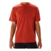 Camiseta de manga corta Metarun 1/2 Zip «Spice Latte»