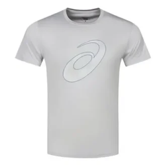Camiseta de manga corta para correr «Glacier Grey»